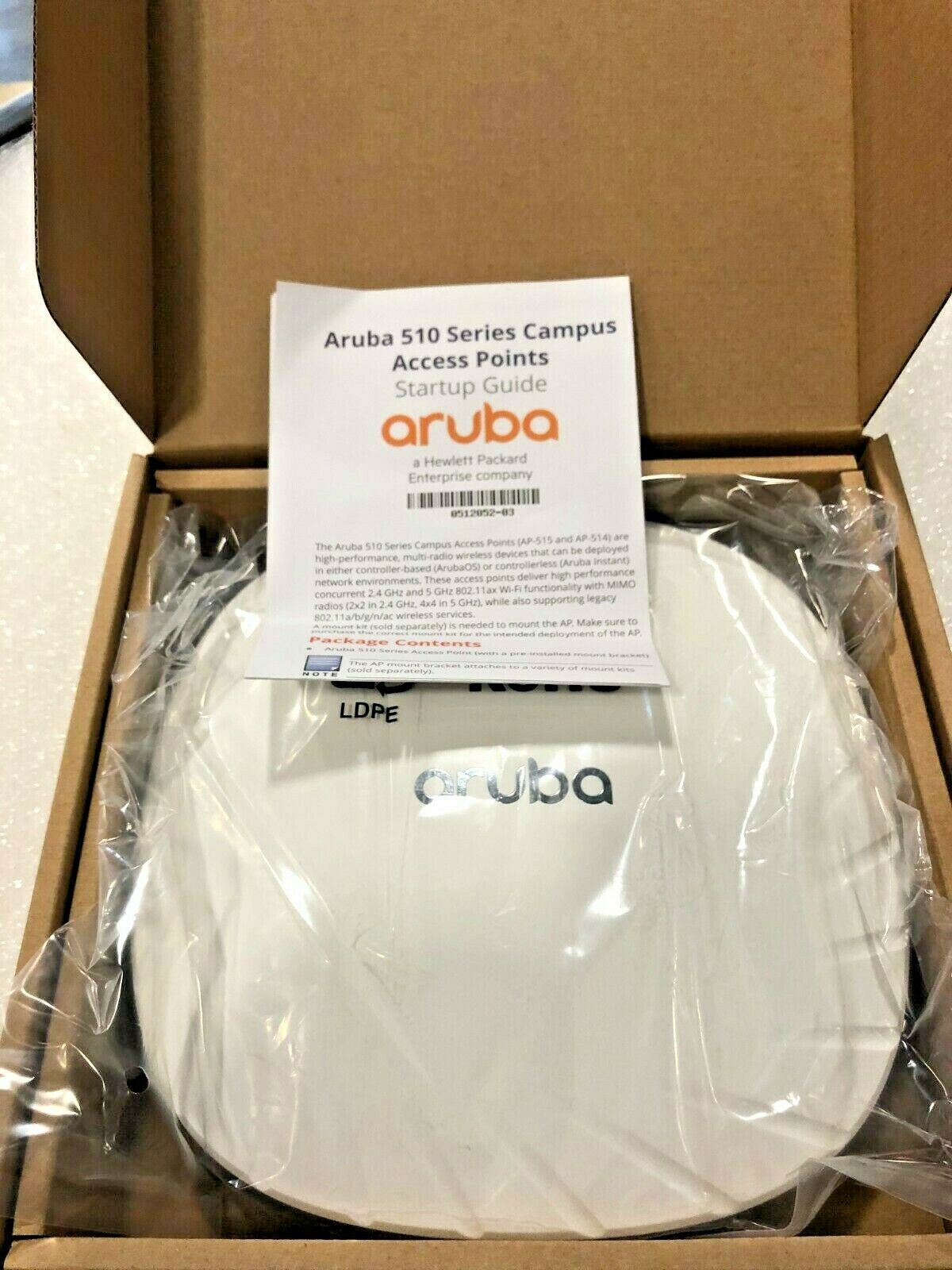 Thiết bị phát sóng Wifi HPE Aruba AP-515 chính hãng. Giá cực tốt